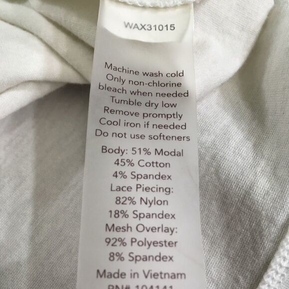 CALIA BY CARRY UNDERWOOD MESH RACERBACK LONG SLEEVE TEE MEDIUM - Picture 7 of 8